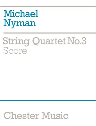 NYMAN M. - CUARTETO CUERDAS Nº 3 GENERAL