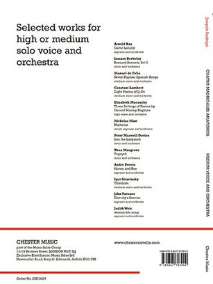 RODRIGO J. - MADRIGALES AMATORIOS (4) VOZ MEDIA Y ORQUESTA