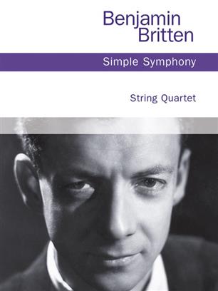 BRITTEN B. - SINFONIA SIMPLE CUARTETO PARTES