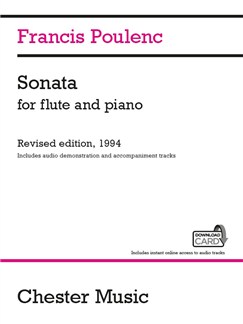 POULENC F. - SONATA FLAUTA Y PIANO 1994 -AUDIO ONLINE