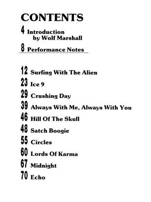 SATRIANI J. - SURFING WITH ALIEN (TABLATURA) - 3