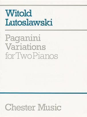 LUTOSLAWSKI W. - VARIACIONES SOBRE UN TEMA DE PAGANINI -