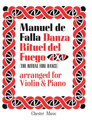 FALLA M. - DANZA RITUAL DEL FUEGO DEL AMOR BRUJO - VIOLIN Y PIANO-