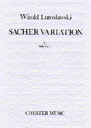 LUTOSLAWSKI W. - VARIACION SACHER - VIOLONCHELO SOLO
