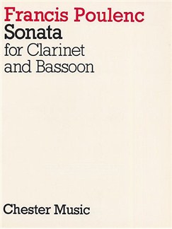 POULENC F. - SONATA CLARINETE Y FAGOT