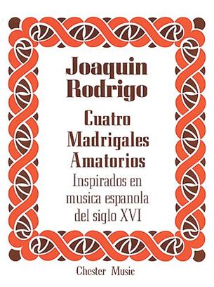 RODRIGO J. - MADRIGALES AMATORIOS  (SOP -)