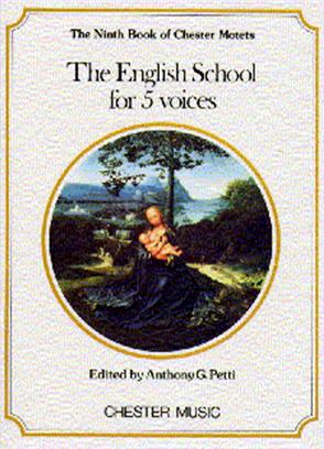 ALBUM - MOTETS V.9 THE ENGLISH SCHOLL SSATB -