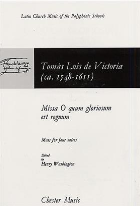 VICTORIA T.L. - MISA O QUAM GLORIOSUM             SATB -