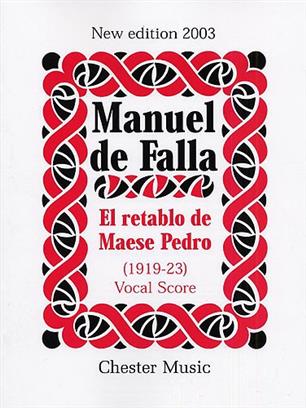 FALLA M. - RETABLO DE MAESE PEDRO -