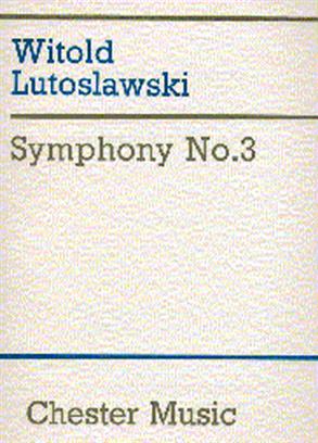 LUTOSLAWSKI W. - SINFONIA Nº3 -