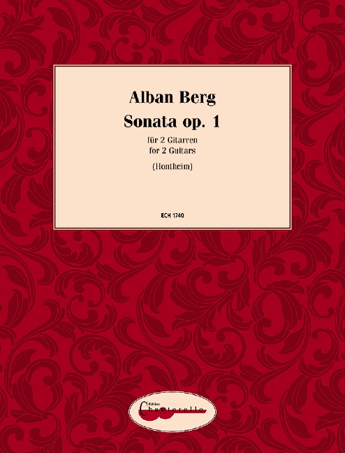 BERG A. - SONATA OP.1 (2GUI)