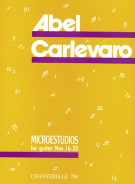 CARLEVARO A. - MICROESTUDIOS V.4 (16-20)(GUIT)