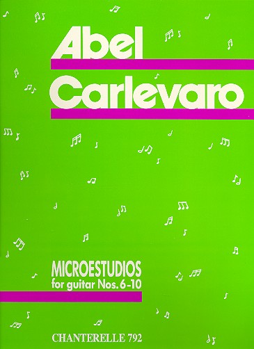 CARLEVARO A. - MICROESTUDIOS V.2 (6-10) -(GUIT)