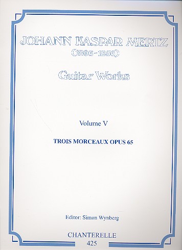 MERTZ J.K. - OBRA COMPLETA V.9 - TROIS MORCEAUX OP.65