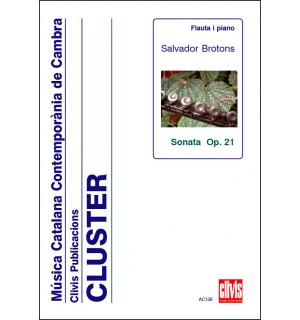 BROTONS S. - SONATA FLAUTA OP.21