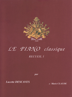 DESCAVES/CLAUDE. - PIANO CLASICO Vº1