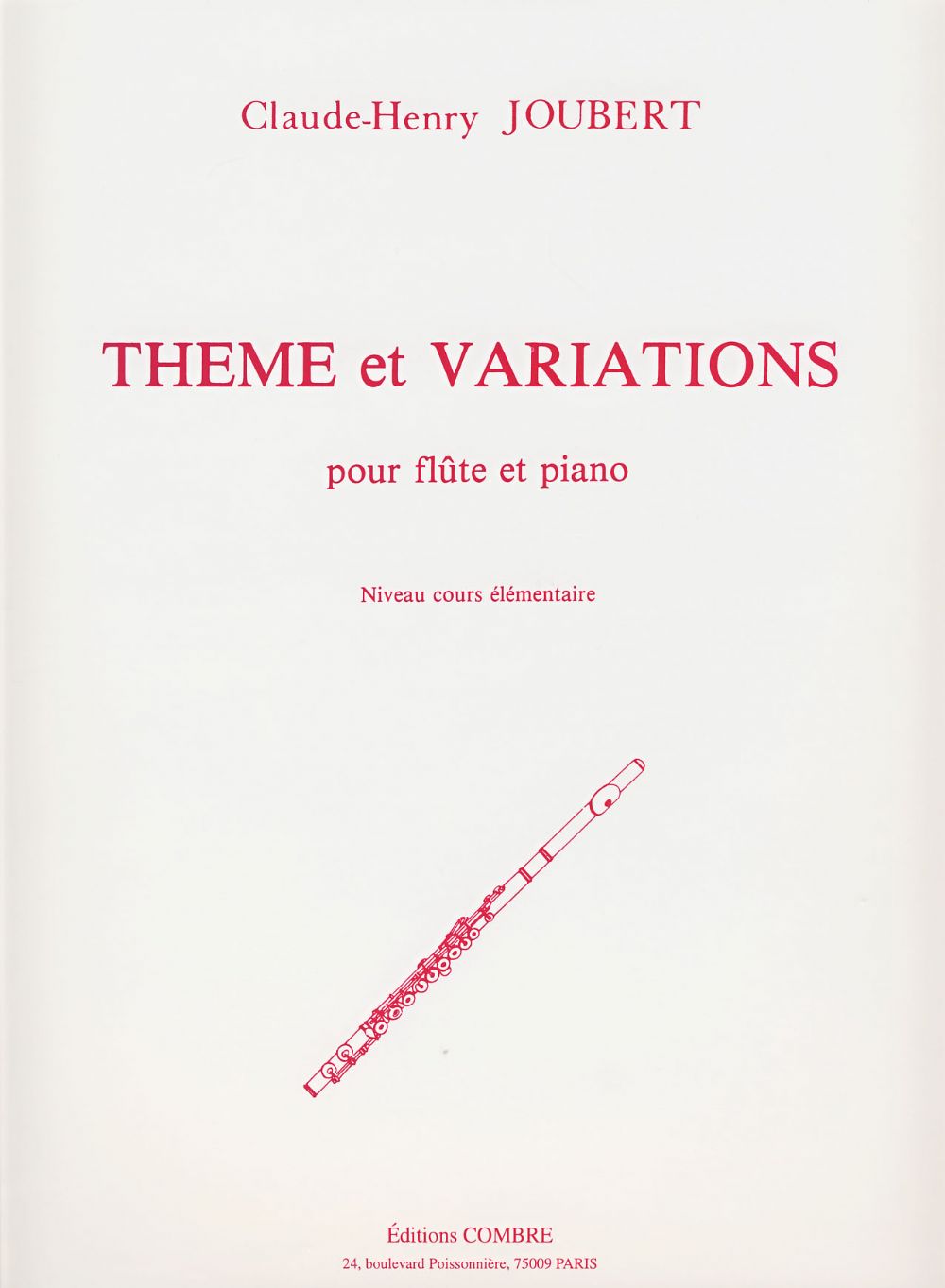 JOUBERT C.H. - TEMA Y VARIACIONES -