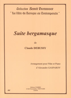 DEBUSSY C. - SUITE BERGAMASQUE (FLP) ARR.GASPAROV