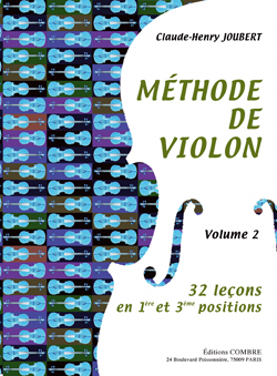 JOUBERT C.H. - METODO DE VIOLIN Vº 2(32 LECCIONES 1ª Y 3ª POSICION)