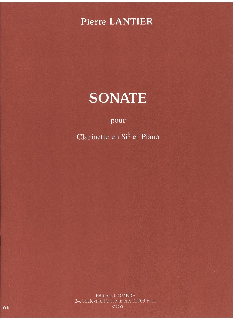 LANTIER P. - SONATE -