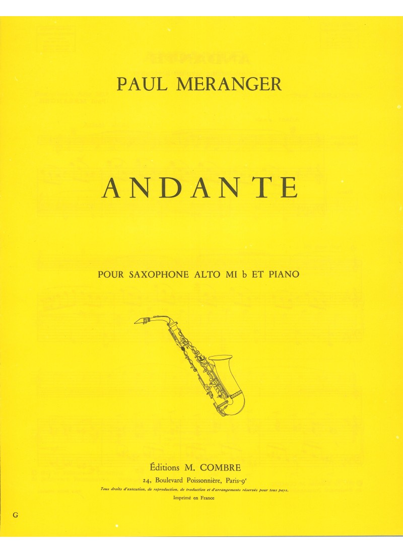 MERANGER P. - ANDANTE -