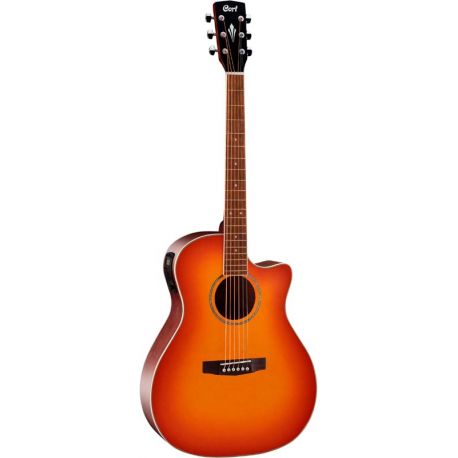 GUITARRA ELECTRO ACUSTICA - CORT GA-MEDX LVBS   SUMBURT