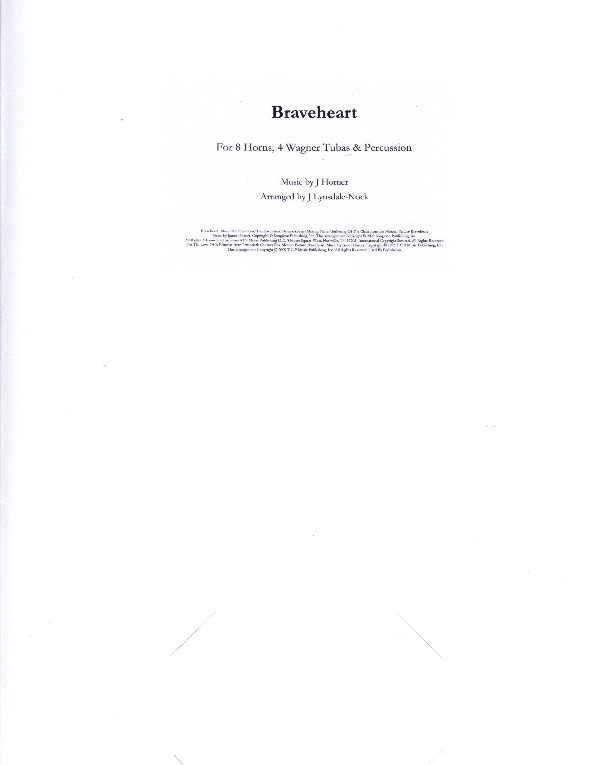 HORNER/LYNSDALE-NOCK - BRAVE HEART ENSEMBLE