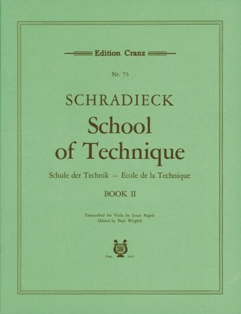 SCHRADIECK H. - ESCUELA DE LA TECNICA VIOLA V.2