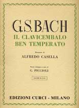 BACH J.S. - CLAVE BIEN TEMPERADO V.1 - BWV.846/858