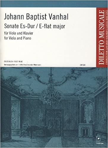 VANHAL J.B. - SONATA MIb M -