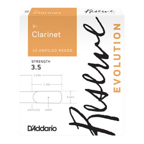 CAÑA CLARINETE - D´ADDARIO RESERVE EVOLUTION 3