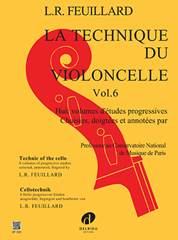 FEUILLARD L.R. - TECNICA DEL VIOLONCELLO V.6 -