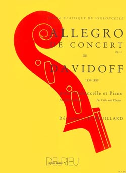DAVIDOFF C. - ALLEGRO DE CONCIERTO OP.11