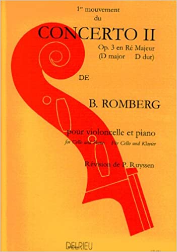 ROMBERG B. - CONCIERTO Nº2 REM OP.3