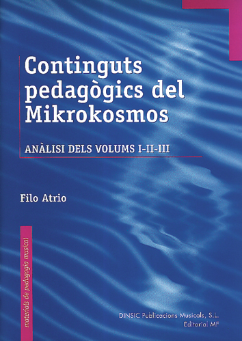 ATRIO F. - CONTINGUTS PEDAGOGICS DEL MIKROKOSMOS -
