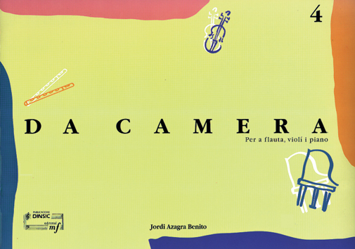 AZAGRA J. - DA CAMERA V.4 (SC+PT)              FL/VP -