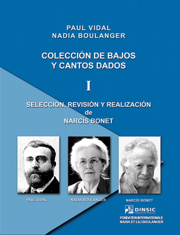 BOULANGER/BONET/VIDAL - COLECCION BAJOS CIFRADOS 1
