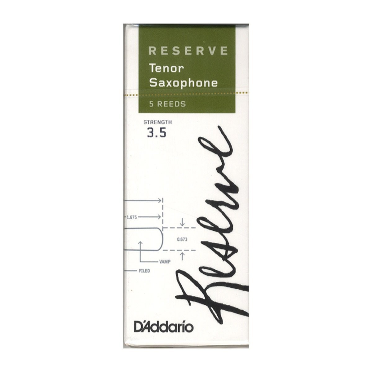 CAÑA SAXO TENOR - D´ADDARIO RESERVE 3.5