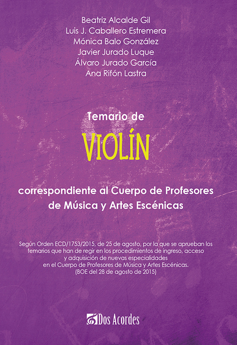 varios -  Temario de Violín   = DOA8422
