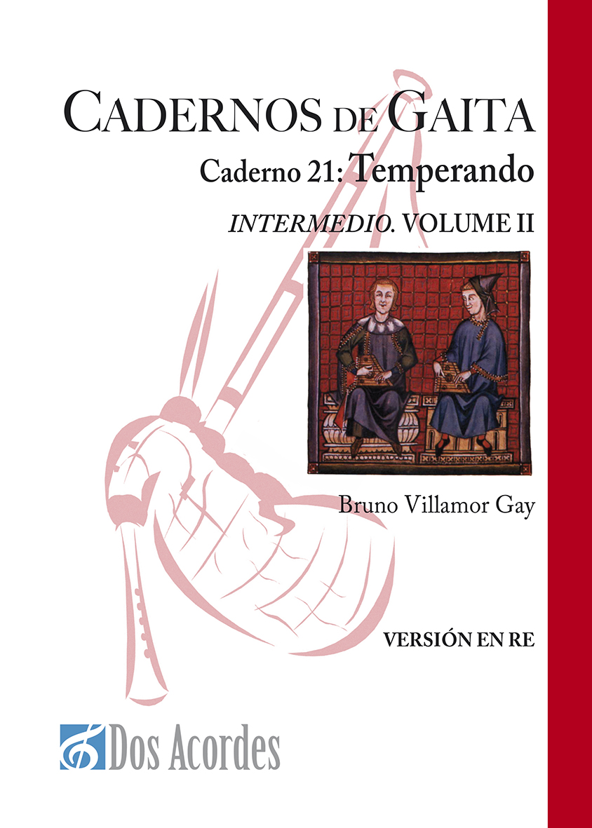 Bruno Villamor Gay -  Caderno 21:Temperando. Nivel Intermedio, volume 2 (VERSION RE )