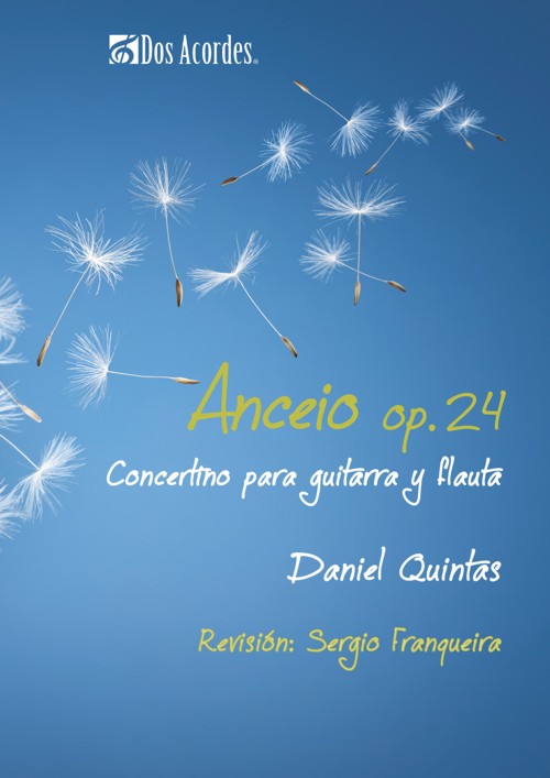 QUINTAS D.- ANCEIO OP.24 CONCERTINO GUITARRA Y FLAUTA