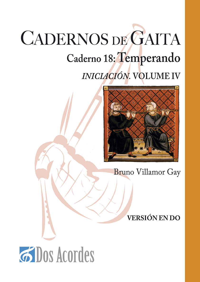 Bruno Villamor Gay -  caderno 18: Temperando. Iniciación. Volume IV. (Version DO)
