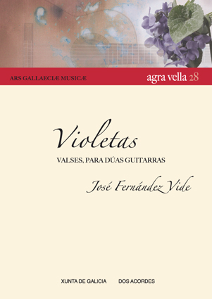 José Fernández Vide -  VIOLETAS. Valses para dúas guitarras.
