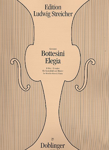 BOTTESINI G. - ELEGIA RE M - CONTRABAJO Y PIANO