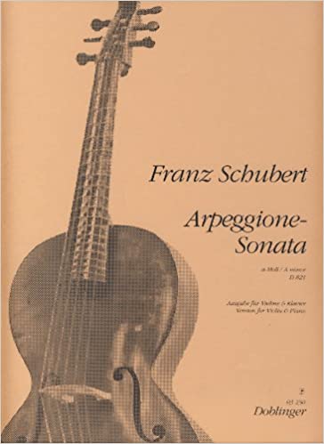 SCHUBERT F. - SONATA LA m D821 ARPEGGIONE ARR.VIOLIN