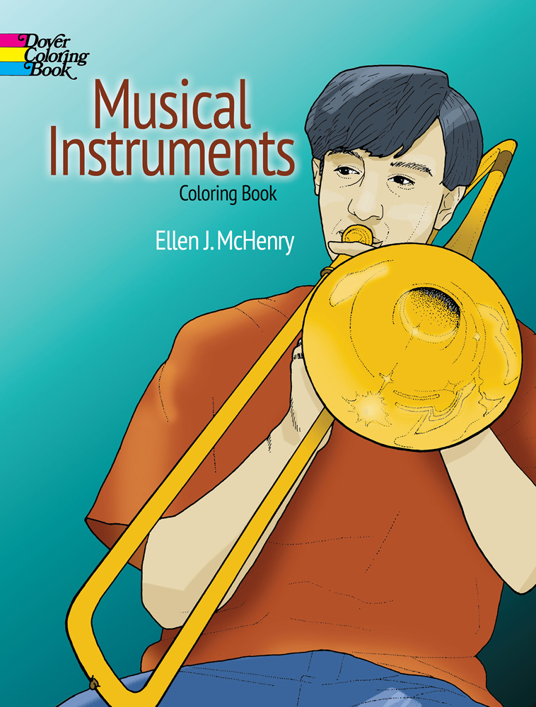 MCHENRY E.J. - INSTRUMENTOS MUSICALES PARA COLOREAR -