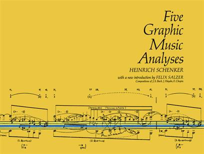SCHENKER H. - GRAPHIC MUSIC ANALYSES (5) -