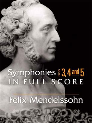 MENDELSSOHN F. - SINFONIA Nº 3 -4 Y 5 (FULL SCORE)