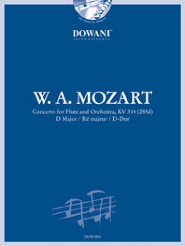 MOZART W.A. - CONCIERTO RE M KV 314(285d) +2CDS (FL/P)
