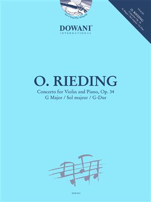 RIEDING O. - CONCIERTO SOL M (AB) - OP.34 (+CD)
